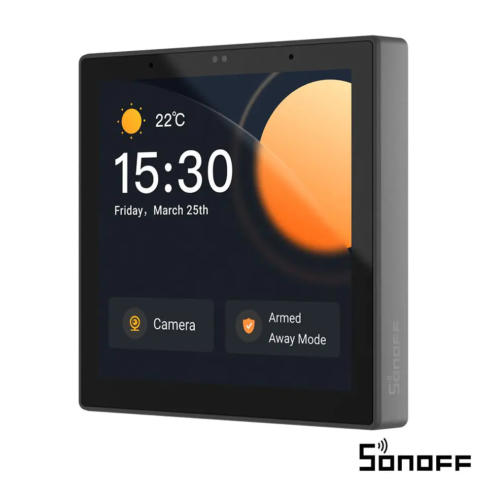 Ecrã Inteligente HMI WiFi Tátil Zigbee SONOFF 1