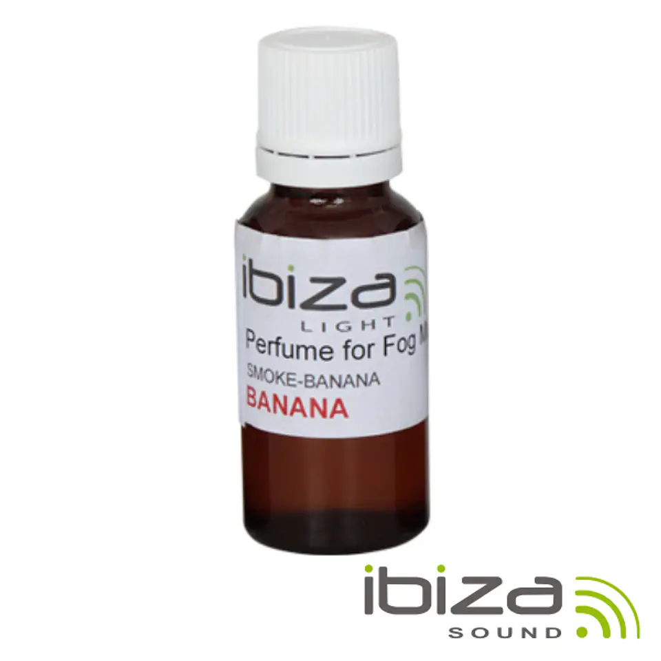 FRAGRÂNCIA P/ MÁQUINA FUMOS BANANA CONCENTRADO IBIZA 1