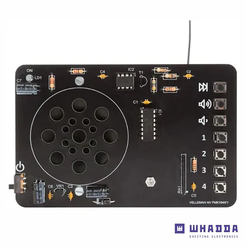 Kit Controlo Digital de Rádio FM WHADDA