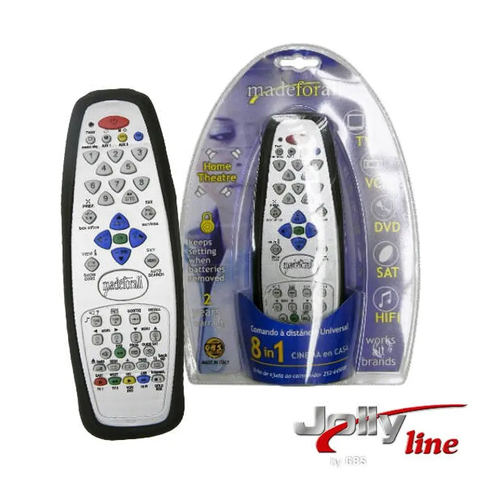 TELECOMANDO UNIVERSAL 8:1 MADE FOR ALL 1