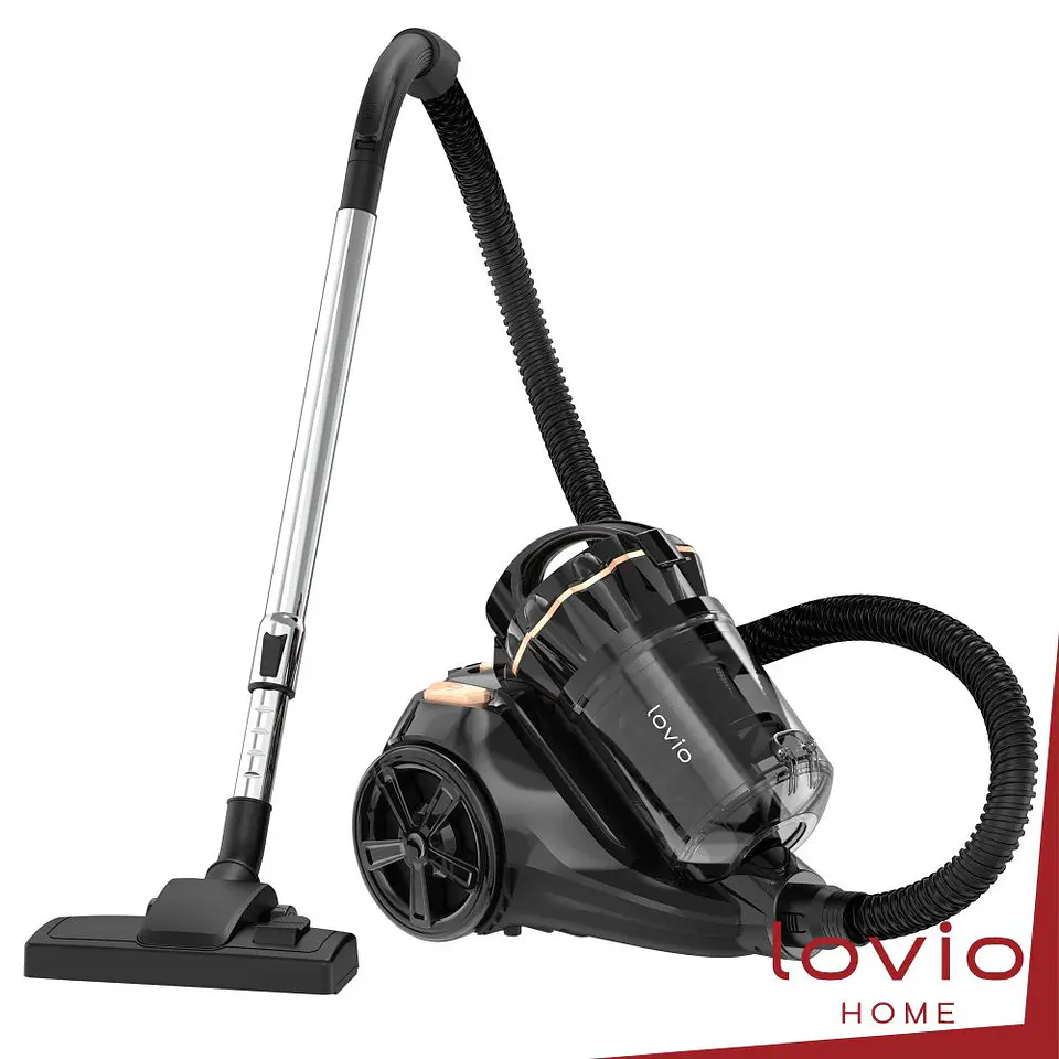 Aspirador Ciclónico S/ Saco VacuuFlex L 899W Preto LOVIO 1