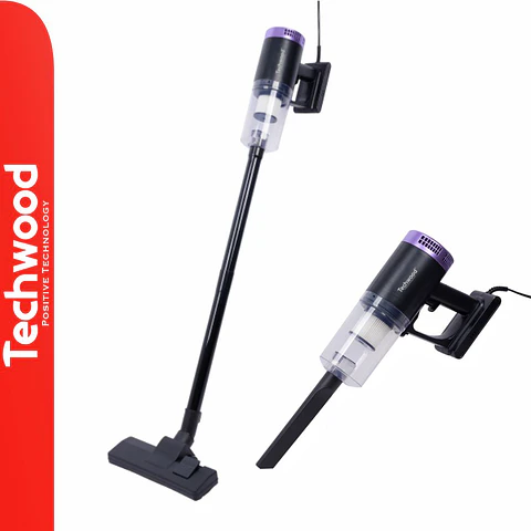 Aspirador Multiciclónico Vertical 2 Em 1 600W TECHWOOD
