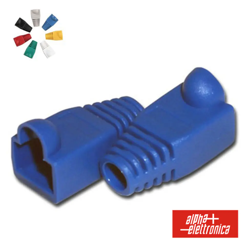 CAPA PROTECTORA P/ CONECTOR RJ45 AZUL 1