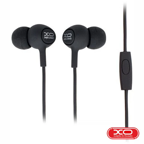 Auscultadores C/ Fios Stereo Preto XO