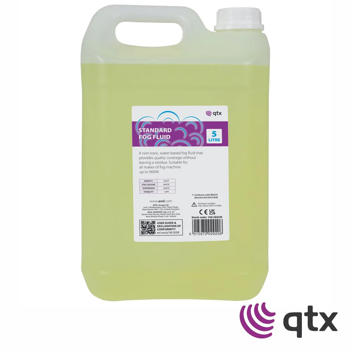 Líquido De Fumos Standard 5L QTX 1