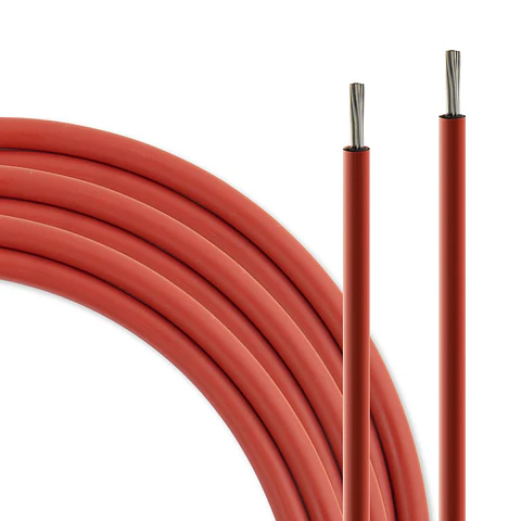 Cabo Energia Solar 6mm² Vermelho