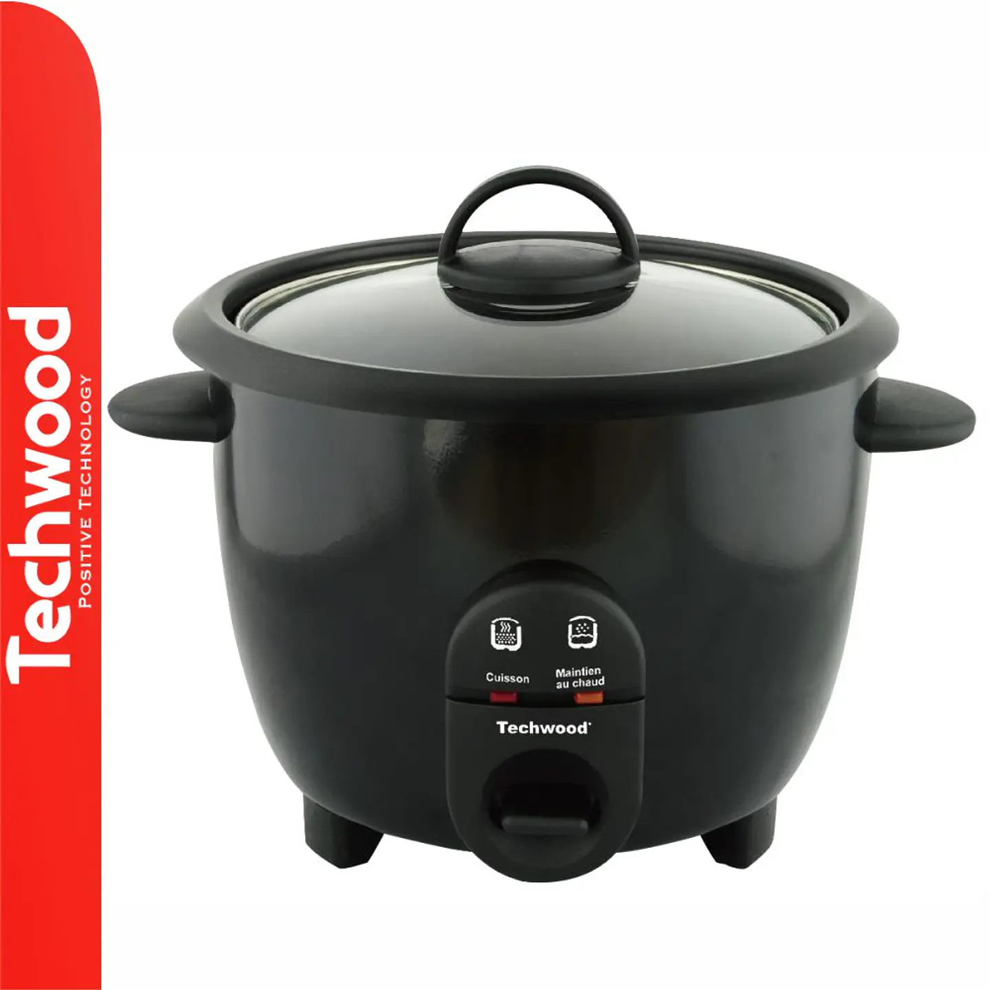 Panela Elétrica P/ Arroz 1L 400W Preto TECHWOOD 1