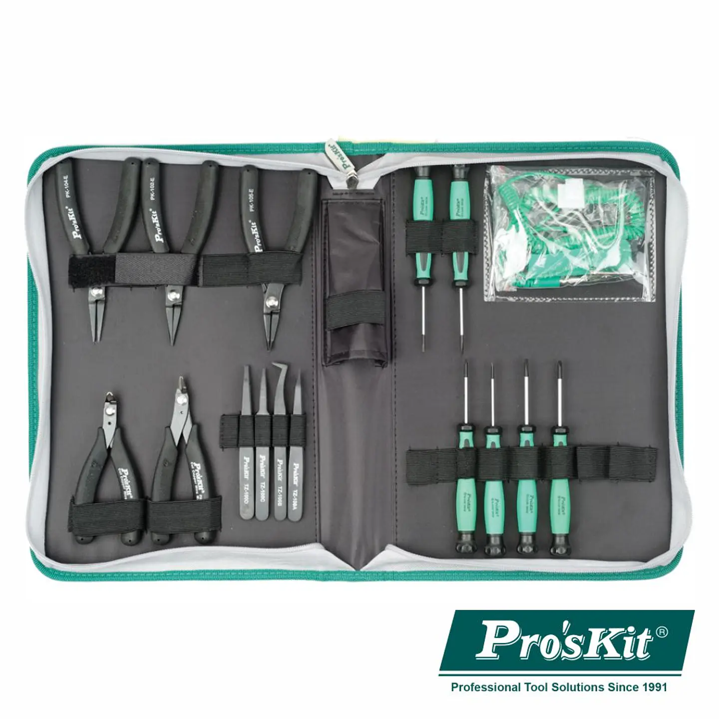Mala Ferramentas de Precisão 17 Peças PROSKIT 1