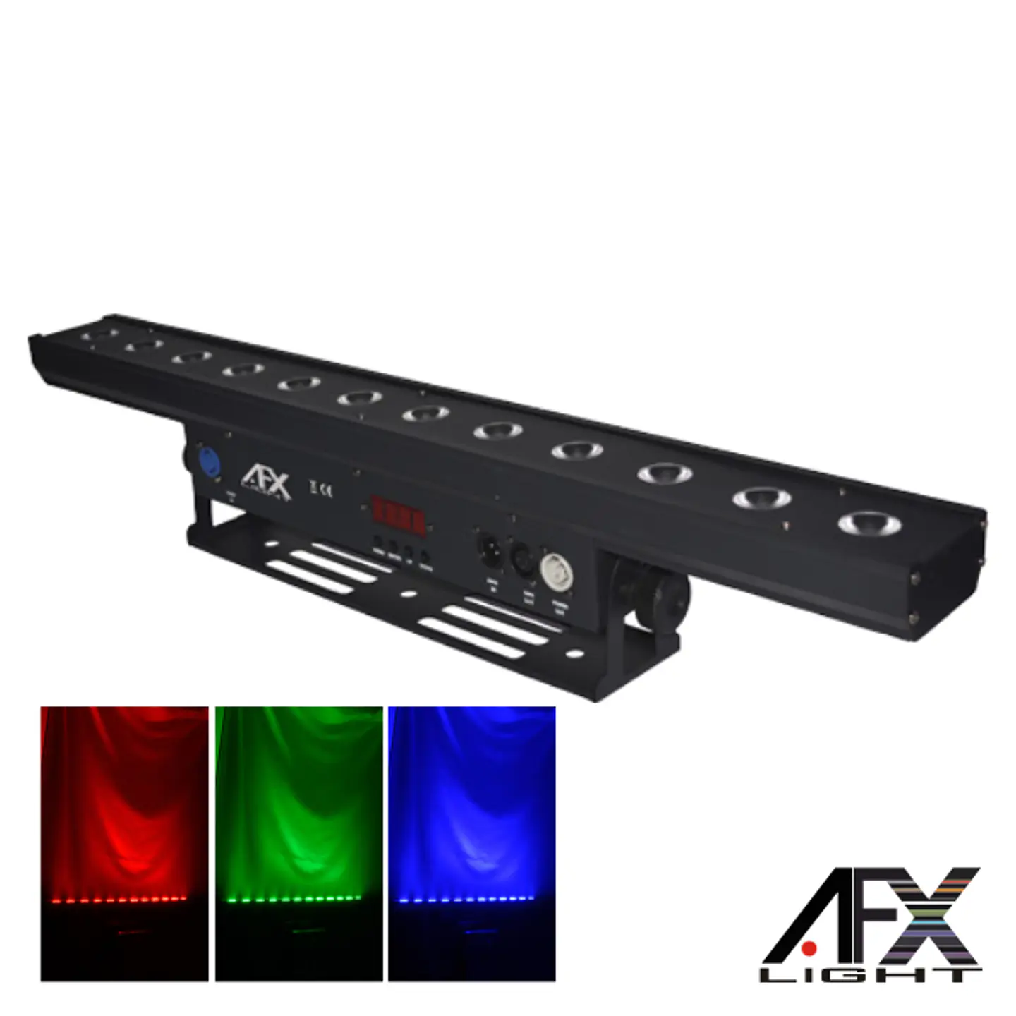 BARRA LUZ INTERIOR 12 LEDS 15W RGBAW DMX AFXLIGHT 1