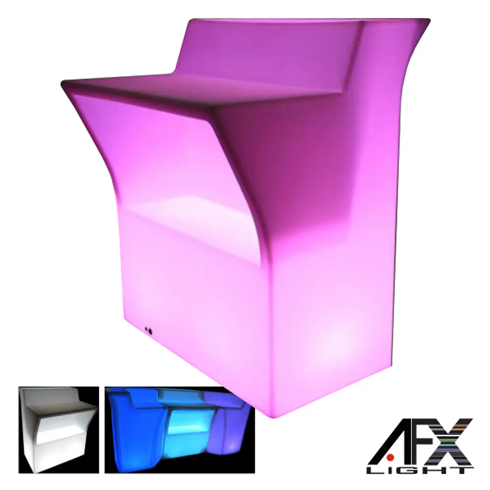 BALCÃO EXTERIOR C/ LEDS RGB EFEITOS IP65 AFXLIGHT 1