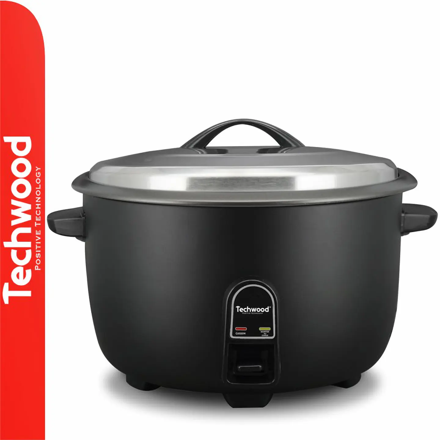 Panela Elétrica P/ Arroz 4.2L 1600W Inox TECHWOOD 1