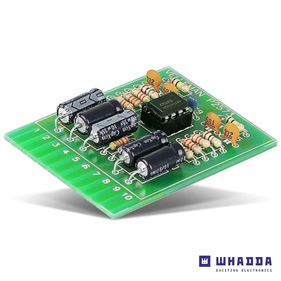 Kit de Montagem Pré-Amplificador Stereo Universal WHADDA 1