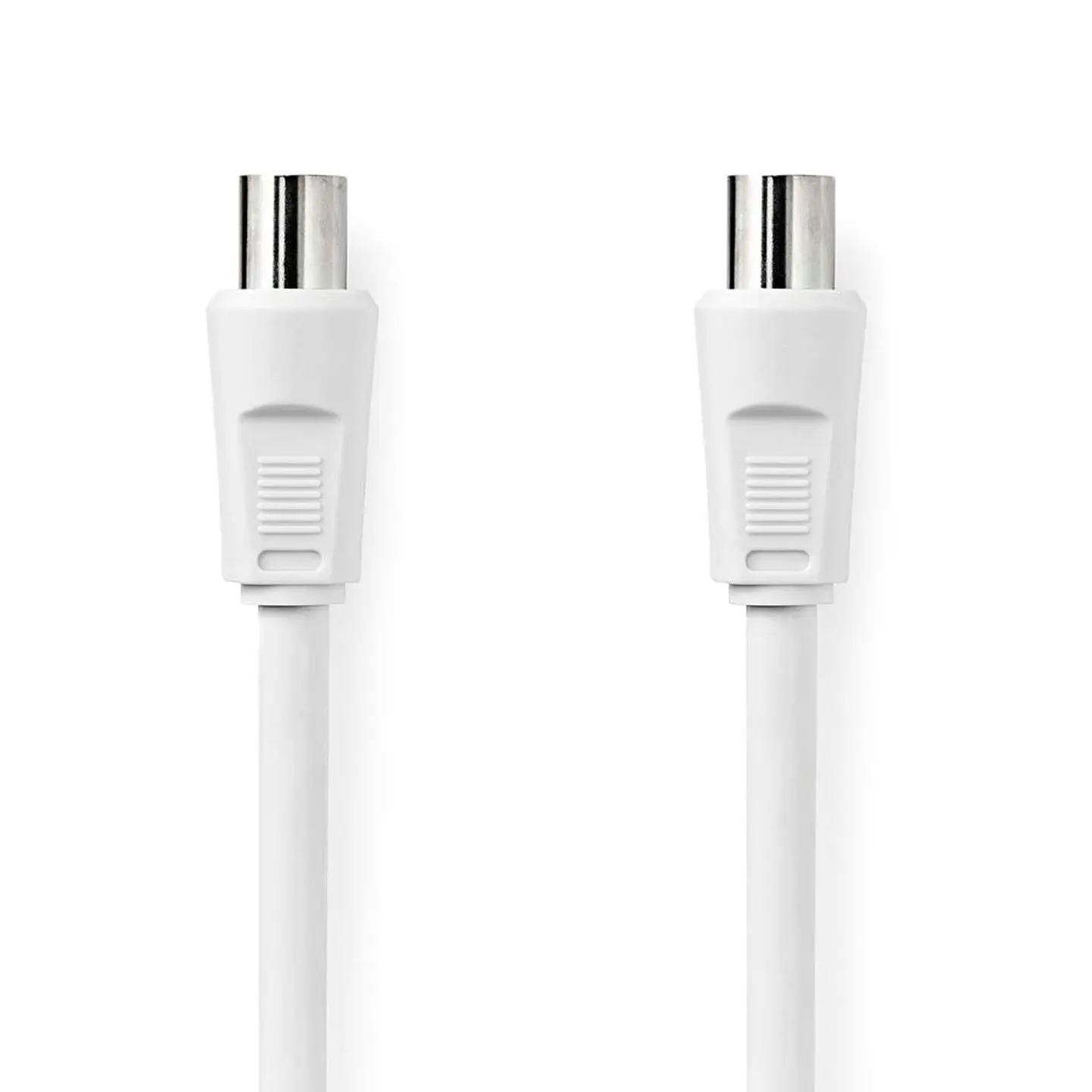 Cabo Coaxial Macho/Fêmea Branco 10m 1