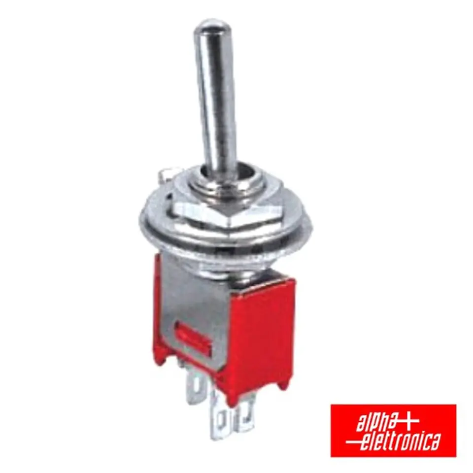 INTERRUPTOR ALAVANCA MINIATURA ON-OFF-ON PAINEL 1