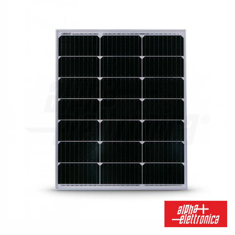 Painel Fotovoltaico 20.5V 65W Silicio Monocristalino ALPHA
