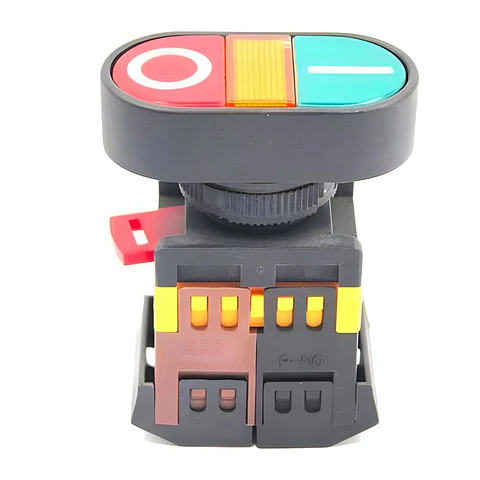 Interruptor de Pressão Duplo C/ iluminação 16A-250VAC DPST