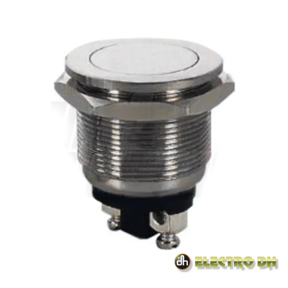 INTERRUPTOR REDONDO DE METAL OFF-ON 2A 250V EDH 1