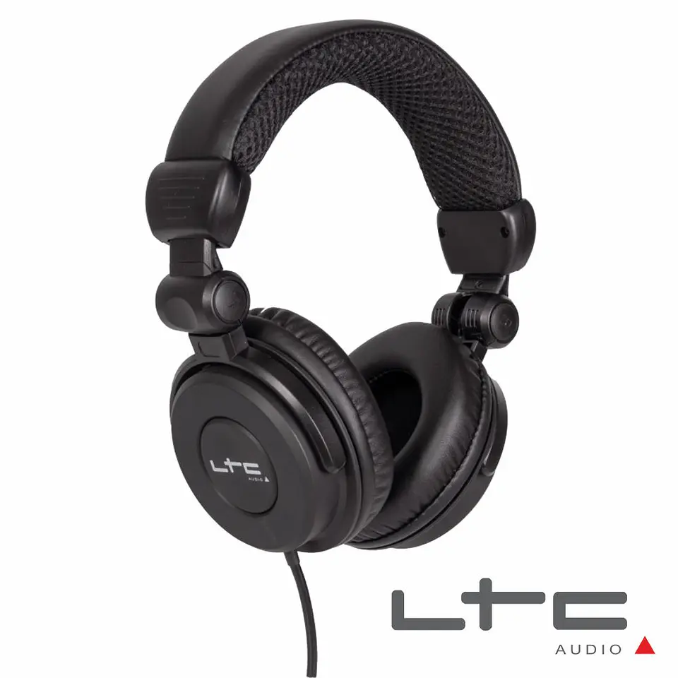 AUSCULTADORES DJ ARTICULADOS PRETOS LTC 1