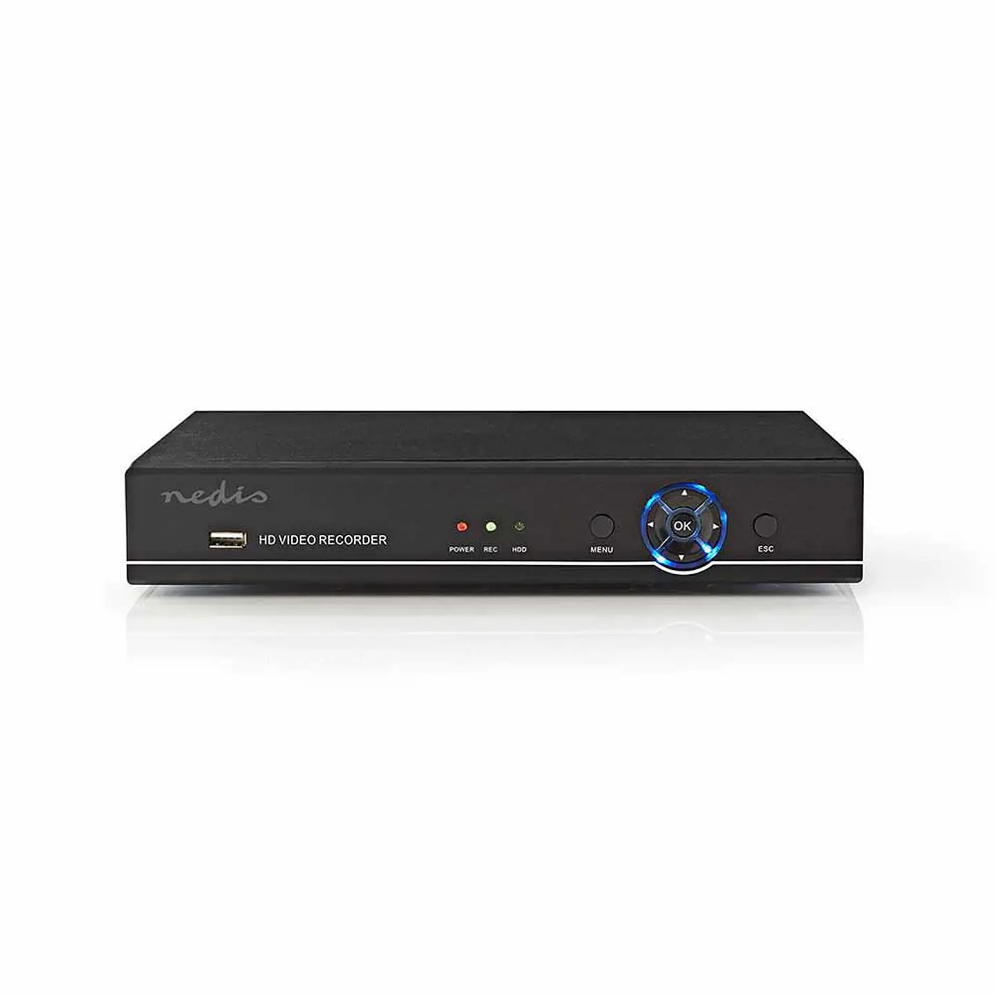 Gravador De Vigilância CCTV 4 Canais Full HD NEDIS 1
