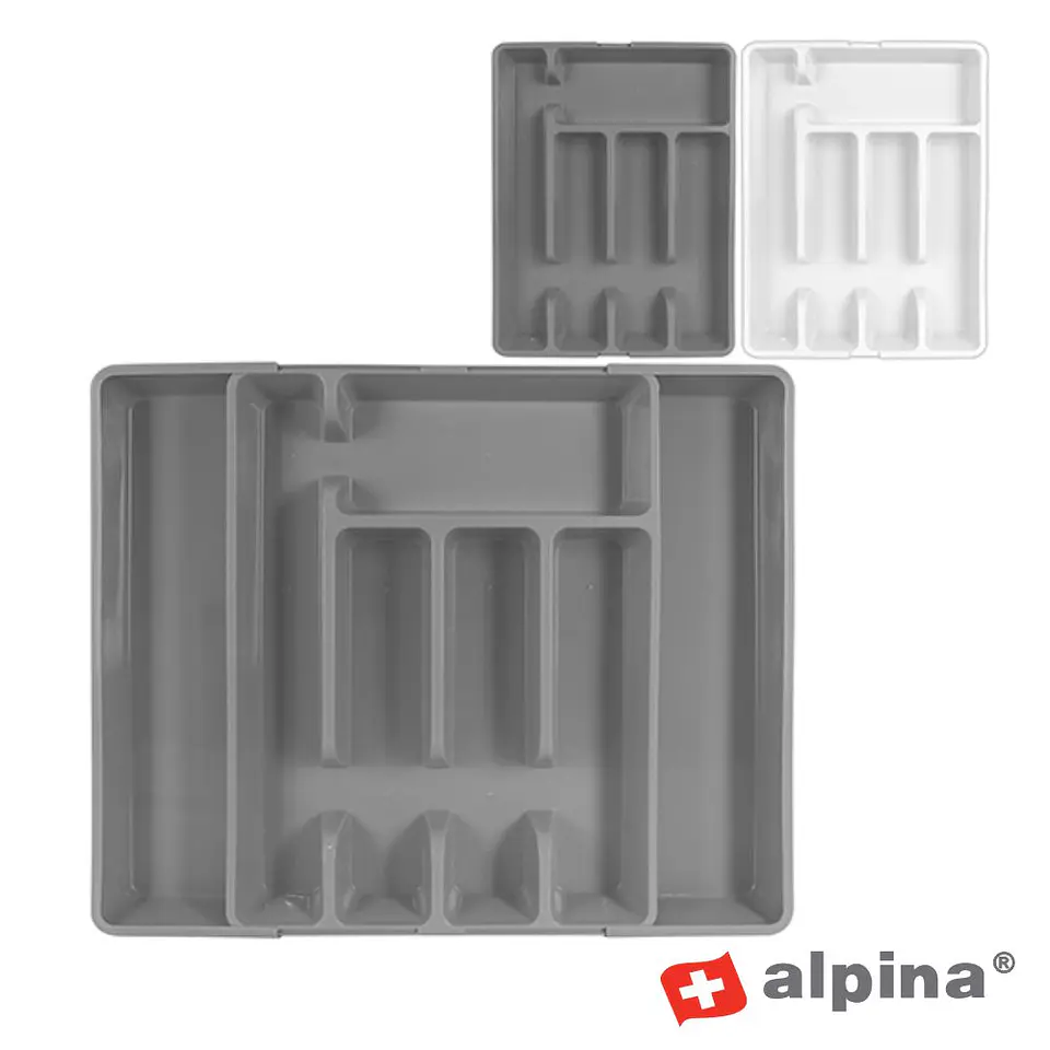 Organizador de Talheres com 5-7 Compartimentos Alpina 1
