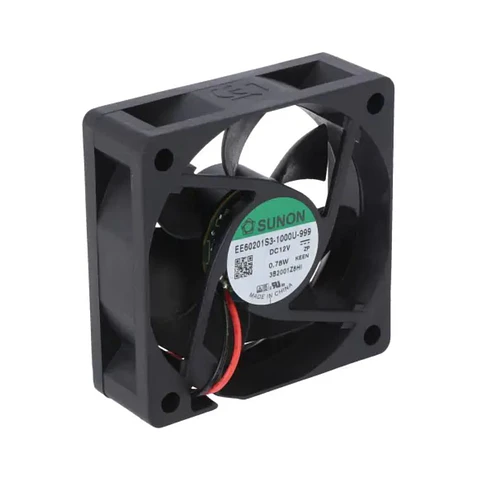 Ventoinha 12VDC 60x60x20mm 2 Fios EE60201S3-1000U-999 SUNON