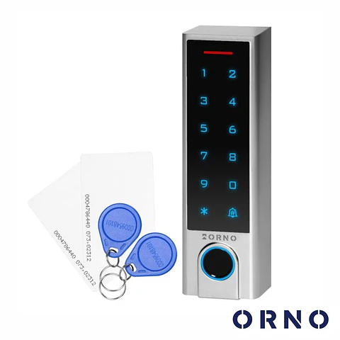 Leitor de Controlo de Acessos RFID C/ Código PIN WiFi ORNO
