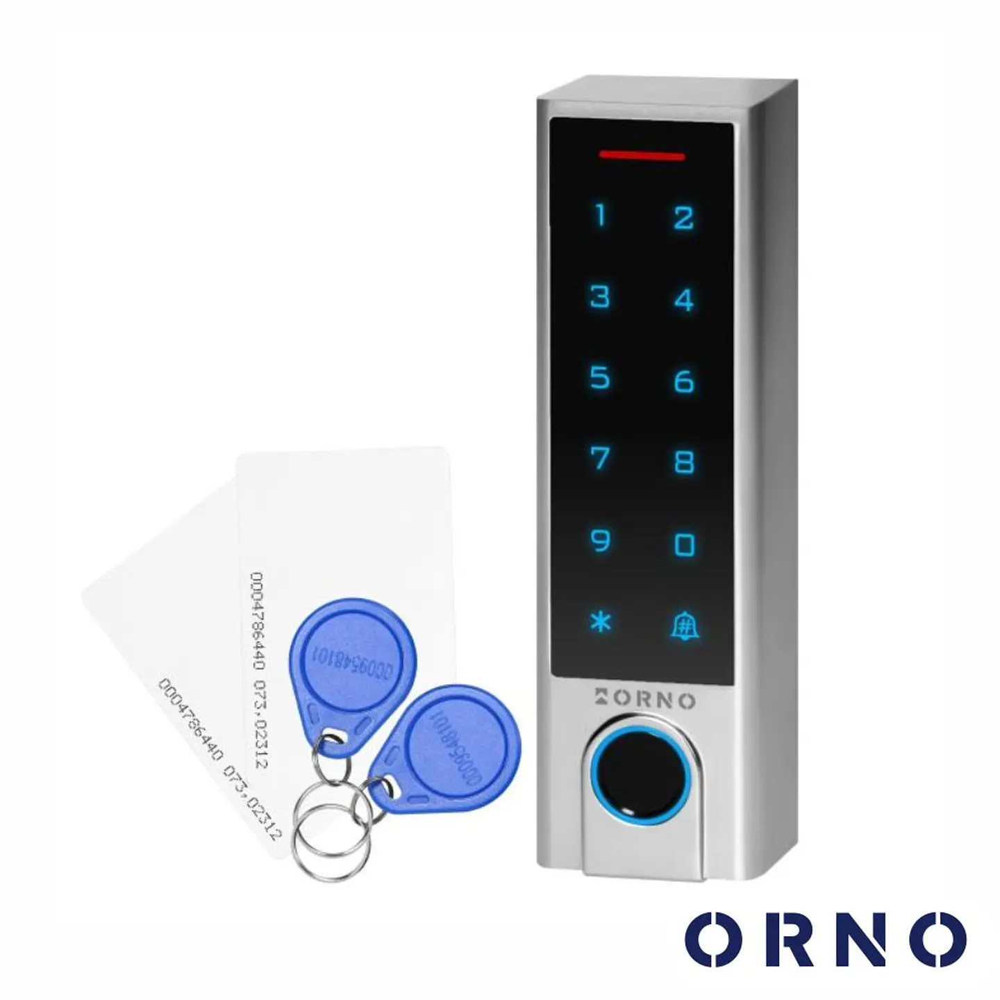 Leitor de Controlo de Acessos RFID C/ Código PIN WiFi ORNO 1