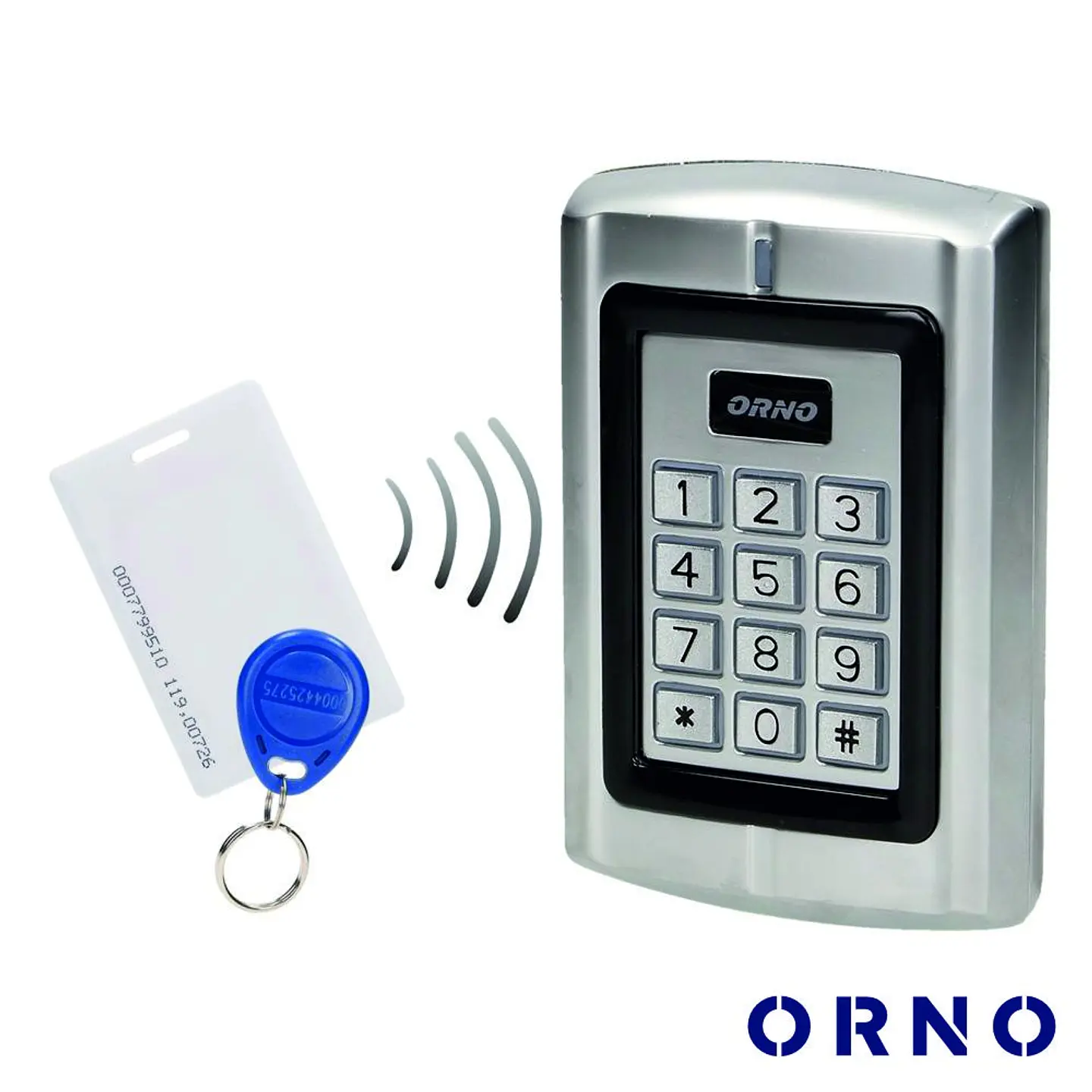Leitor de Controlo de Acessos RFID/PIN e Impressão Digital 1