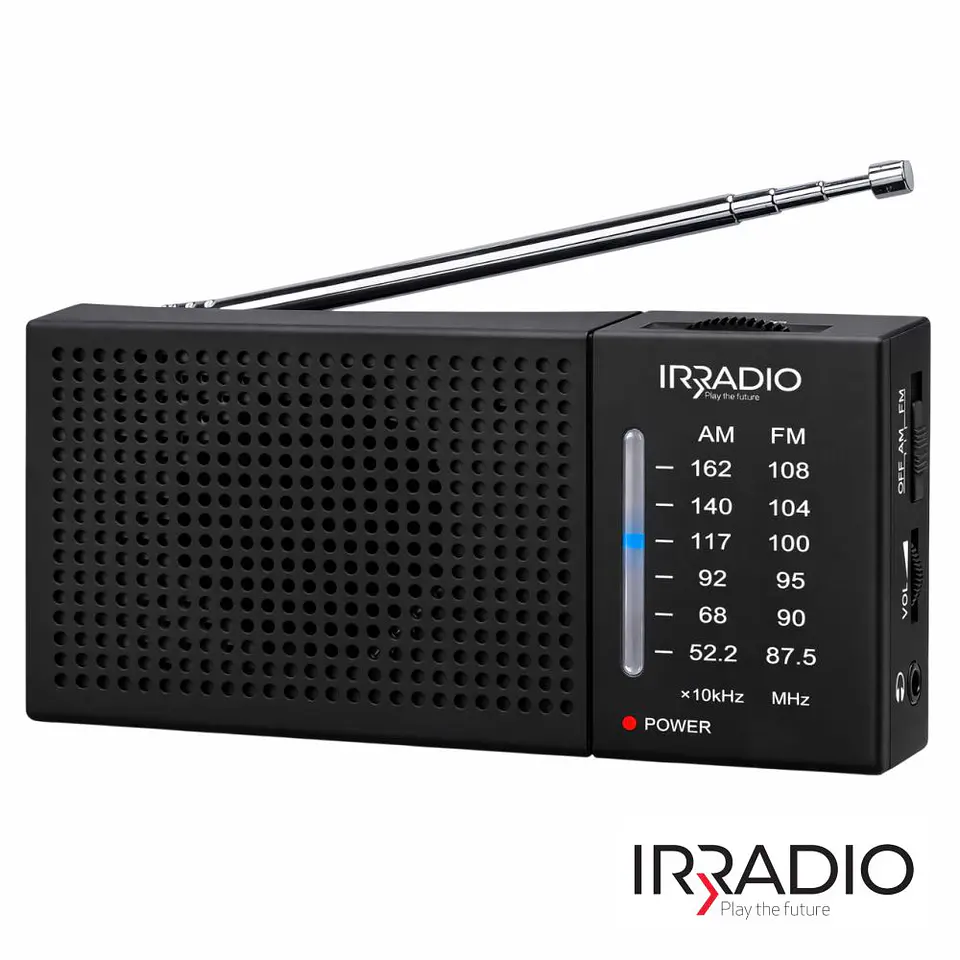 Rádio Portátil AM/FM De Bolso A Pilhas 1