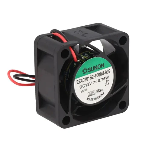 Ventoinha 12VDC 40x40x20mm 2 Fios EE40201S2-1000U-999 SUNON