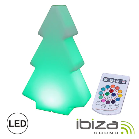 ÁRVORE DE NATAL ILUMINADA C/ LED RGB COMANDO IP65 IBIZA