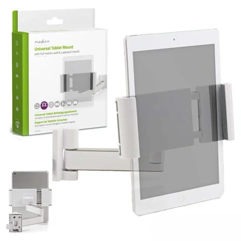 SUPORTE UNIVERSAL TABLET/iPAD 7"-12" 360º DE PAREDE
