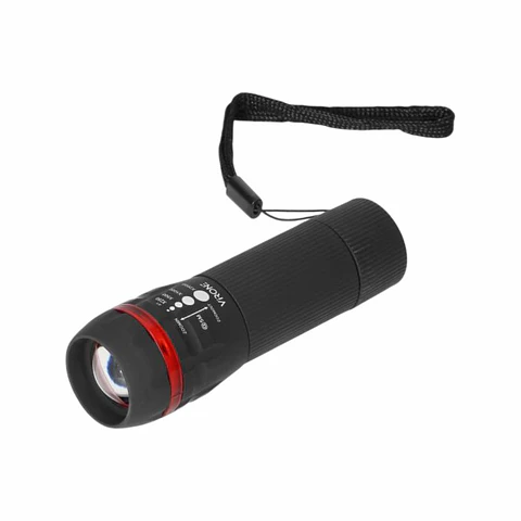 Lanterna De Bolso LED T6 1W 60lm ZOOM VIRONE