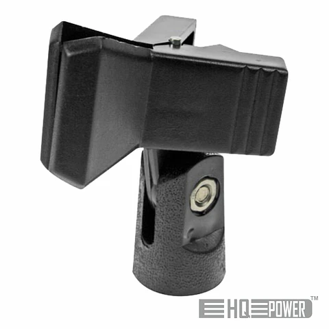 SUPORTE P/ MICROFONE UNIVERSAL EM PINÇA HQ POWER