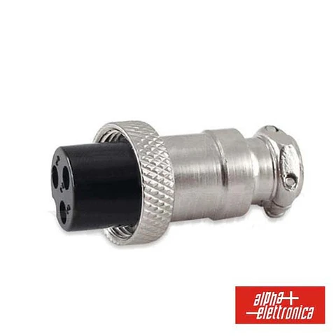 FICHA MICROFONE 3P FÊMEA DE EXTENSÃO