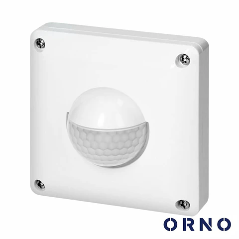 Detetor De Movimento PIR P/ Encastrar 190º 250W IP65 ORNO