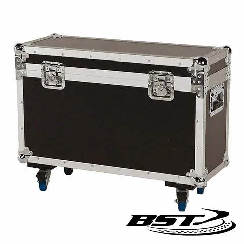 MALA TRANSPORTE DJ P/ 2MOVING HEAD BEAM-2RX RODAS AFXLIGHT