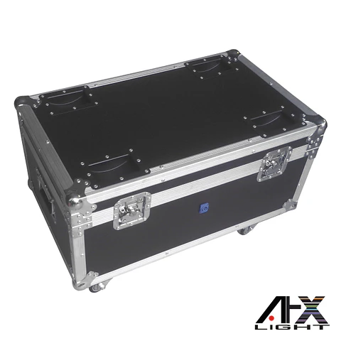 MALA TRANSPORTE DJ P/ 6 PARLED-W RODAS E CARREGADOR AFXLIGHT