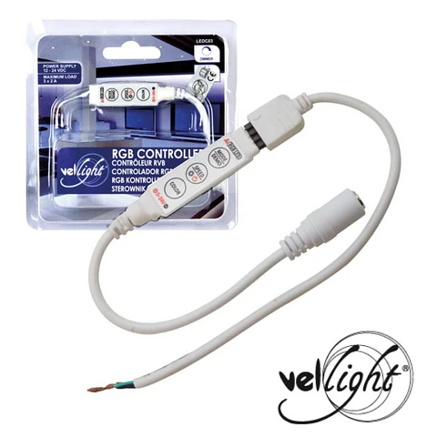 CONTROLADOR P/ FITA LEDS RGB 12V