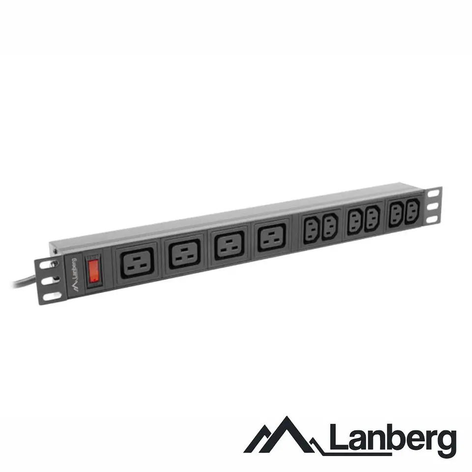 Tomada Elétrica C/ 10 Saídas 16A P/ Rack 19