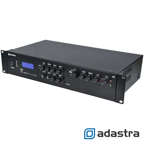 Amplificador Stereo 2x200W USB/SD/FM/BT ADASTRA