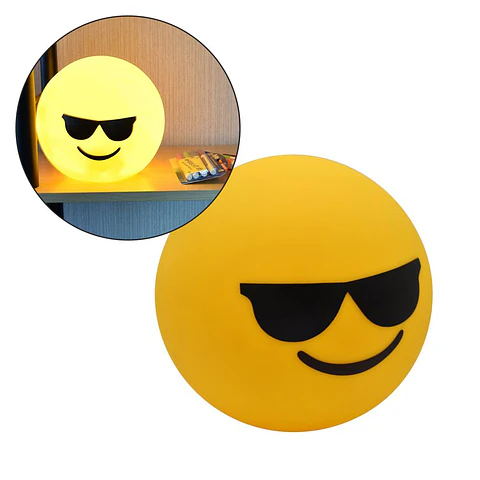 Lâmpada LED Forma Emoji