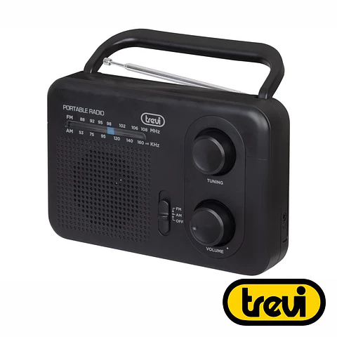 Rádio Portátil AM/FM TREVI