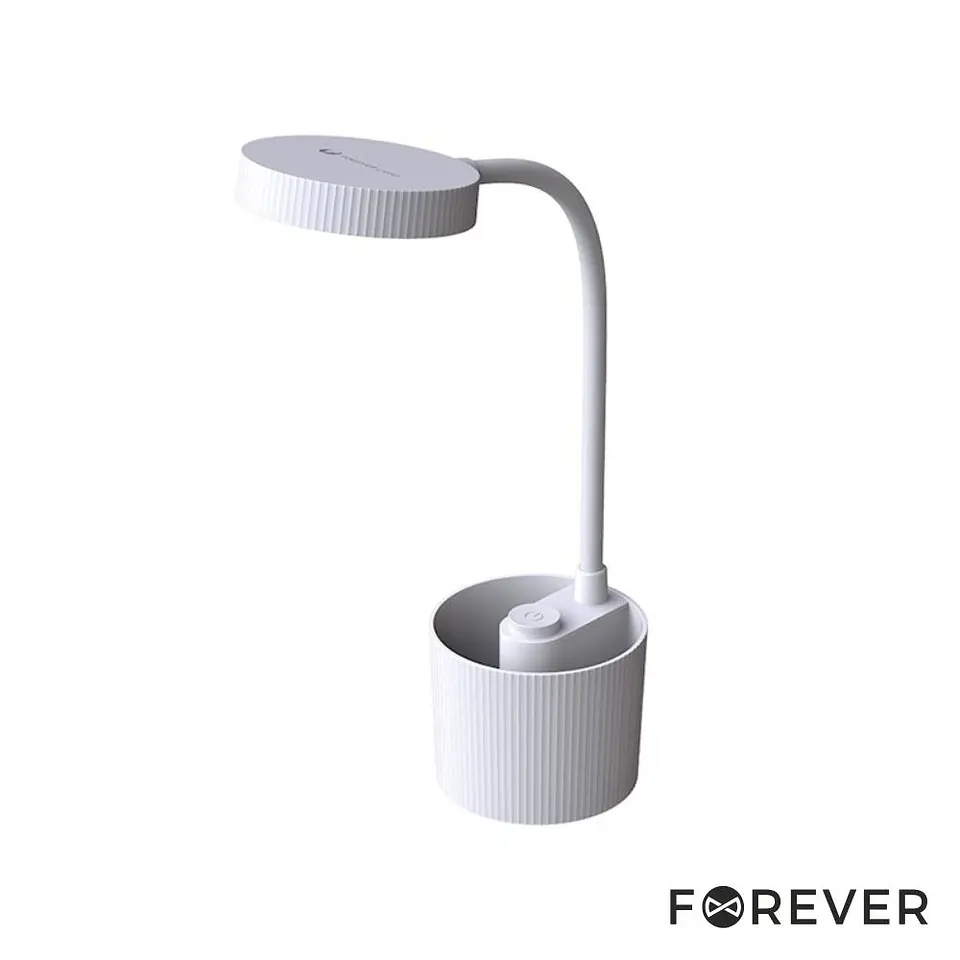 Candeeiro Secretária LED 5W C/ Organizador e Bateria FOREVER 1