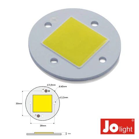 LED ARRAY ALTO BRILHO 5W BRANCO FRIO JOLIGHT