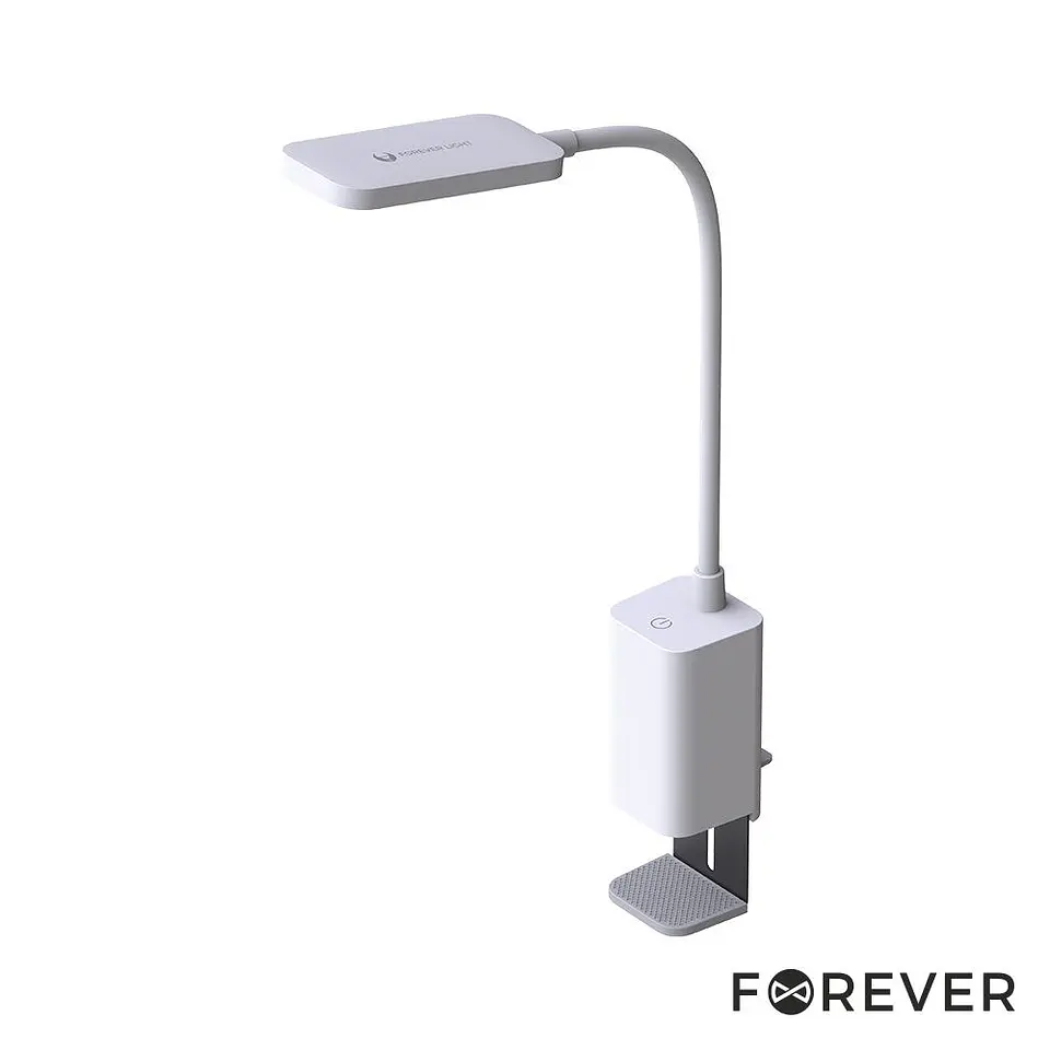 Candeeiro Secretária LED 6W 4000K C/ Grampo FOREVER 1