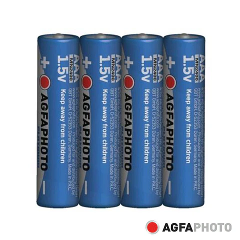 Pilha Alcalina L03/AAA 1.5V 4x POWER AGFAPHOTO