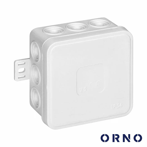 Caixa De Derivação Estanque C/ 12 Entradas 75X75X41mm ORNO
