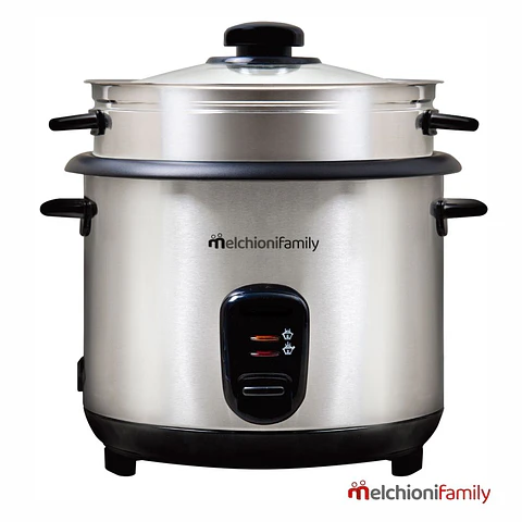 Panela Elétrica P/ Arroz 1.8L 800W Inox MelchioniFamily