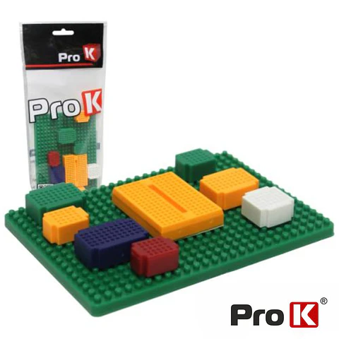 PLACA DE ENSAIO MULTIFUNÇÕES C/ 425 PONTOS 8 MÓDULOS PROK